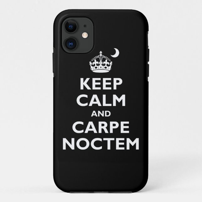 Carpe Noctem! Case-Mate iPhone Case (Back)