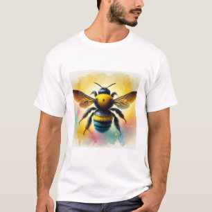Carpenter bee 041024AREF116 - Watercolor T-Shirt