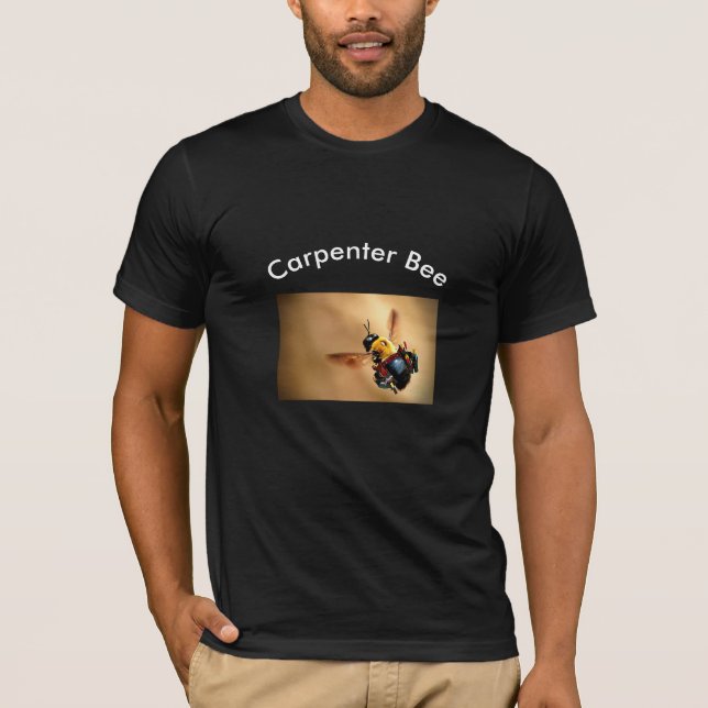 Carpenter Bee: T-Shirt (Dark) (Front)