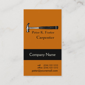Carpenter Business Card