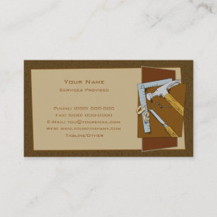 Carpenter Business Card