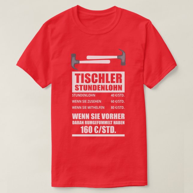Carpenter Carpenters Essential TShirt  (Design Front)