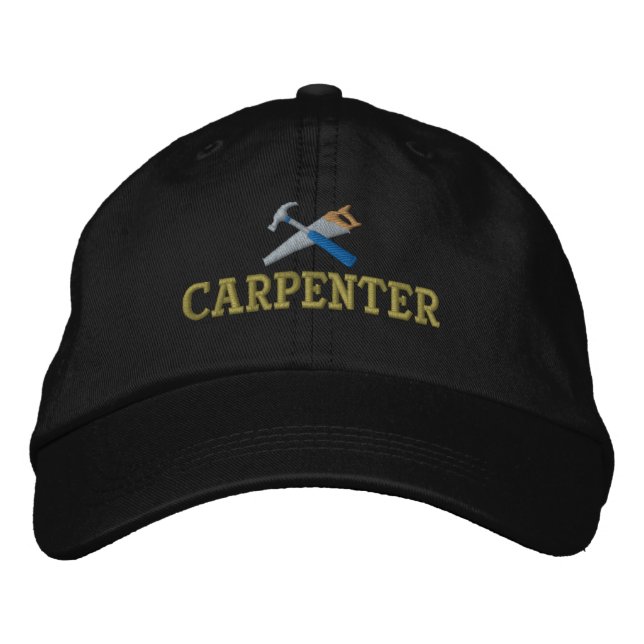 Carpenter Embroidered Hat (Front)