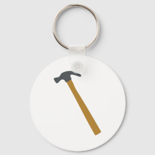 carpenter hammer keychain