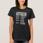 Carpenter Hourly Rate   T-Shirt<br><div class="desc">Carpenter Hourly Rate</div>