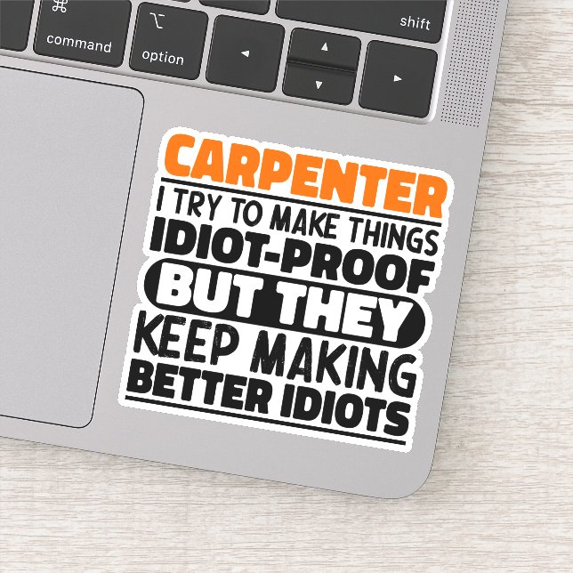 Carpenter I Try To Make Things Funny Quotes (Detail)