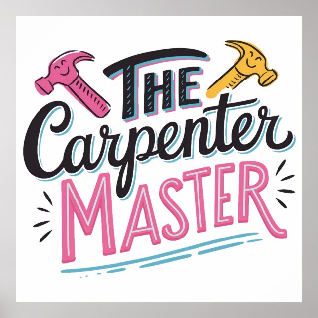 Carpenter job master  poster (Front)