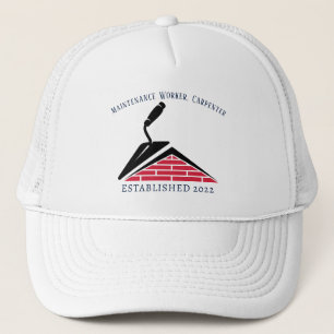 Carpenter, Maintenance Worker, Carpenter Trucker Hat