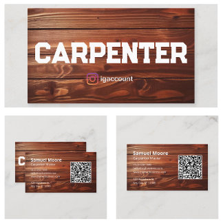 Carpenter Master Business Card