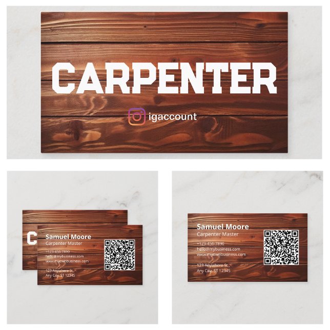 Carpenter Master Business Card (Carpenter Master Business Card
)