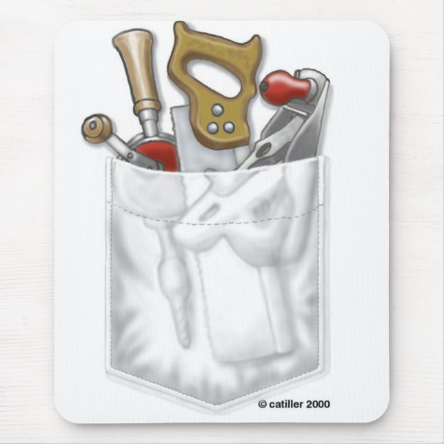 Carpenter Pocket Mouse Pad (Front)