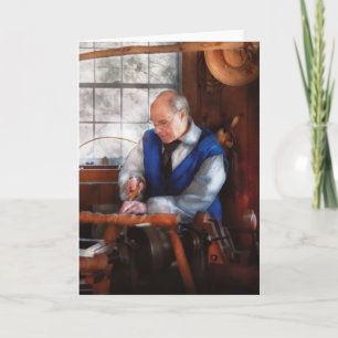 Carpenter - The Woodturner Holiday Card