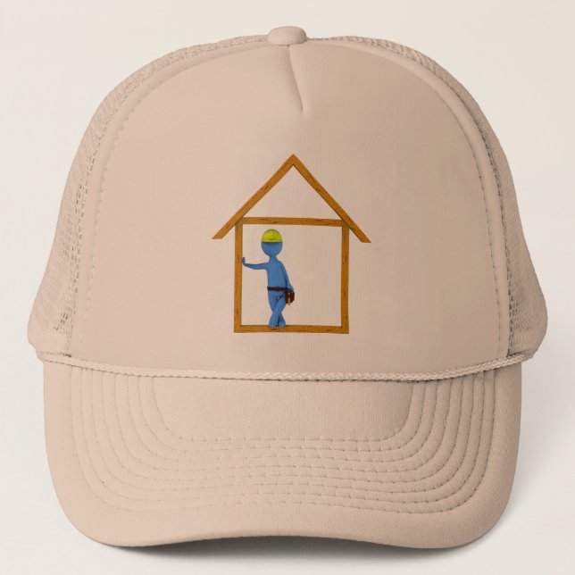 Carpenter Trucker Hat (Front)