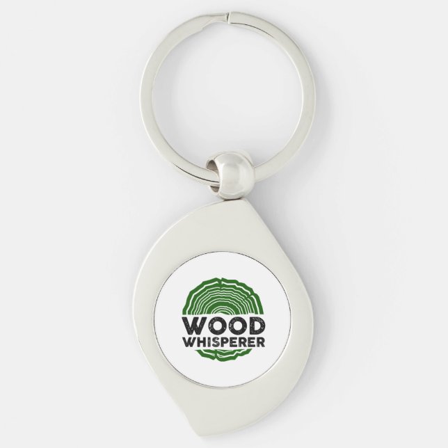 Carpenter - Wood Whisperer Keychain (Front)
