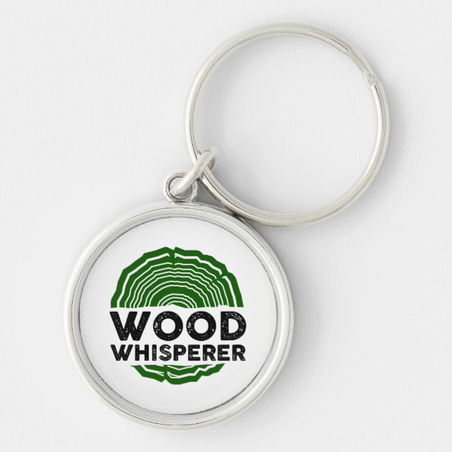 Carpenter - Wood Whisperer Keychain (Front)