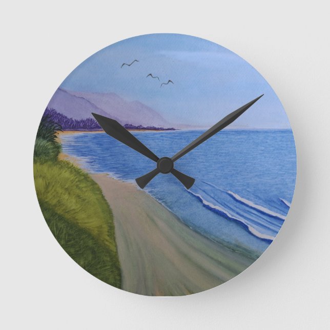 Carpenteria Coast  Round Clock (Front)
