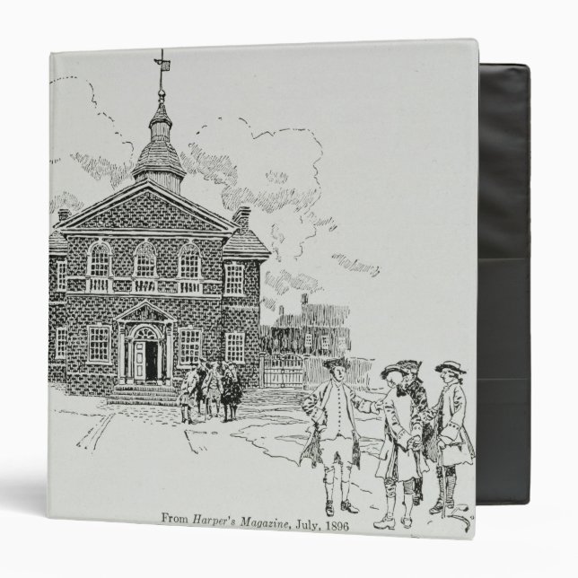 Carpenter's Hall Philadelphia Binder (Front/Inside)
