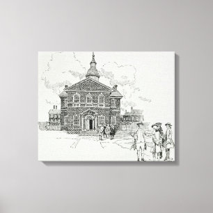 Carpenter's Hall Philadelphia Canvas Print