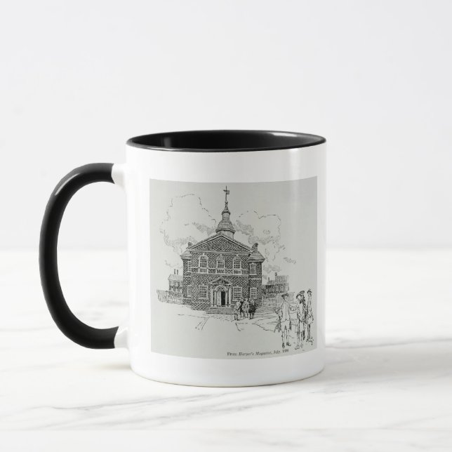 Carpenter's Hall Philadelphia Mug (Left)