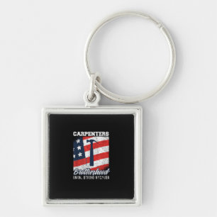 Carpenters Union Strong, New York City Keychain
