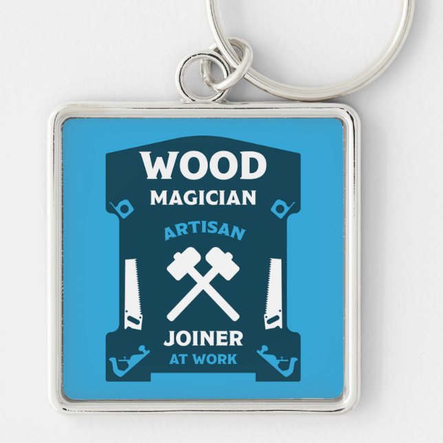 Carpentry And Joinery Gift Keychain (Front)