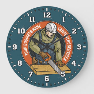 Carpentry Services Carpenter Clock