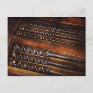 Carpentry - Tool - Archimedes little helper Postcard