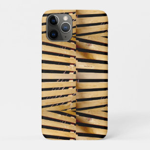 Carpentry: Wooden Fence Posts, iPhone 11 Pro Case