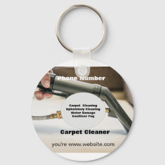 Carpet cleaner key chain