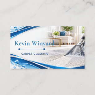 Carpet Cleaning Business Card