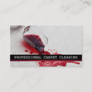 Carpet Cleaning, Flooring, Steamers Business Card