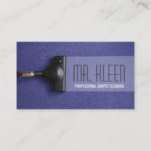 Carpet Cleaning, Flooring, Steamers Business Card