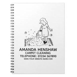 Carpet Cleaning Promotional Notebook