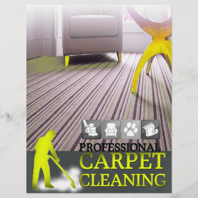 Carpet Cleaning Service Flyer (Front)