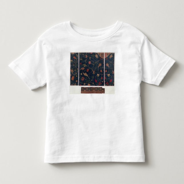 Carpet decorated with animals toddler t-shirt (Front)