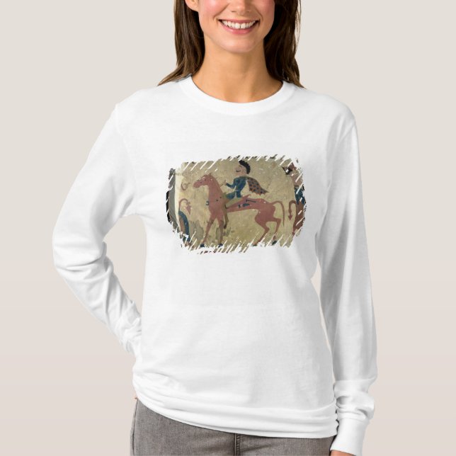 Carpet depicting a mounted warrior T-Shirt (Front)