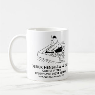 Carpet Fitter Carpet Fitting Promotional Coffee Mug
