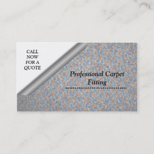 Carpet Fitting Business Card