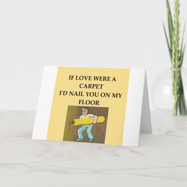 CARPET layer Holiday Card (Front)