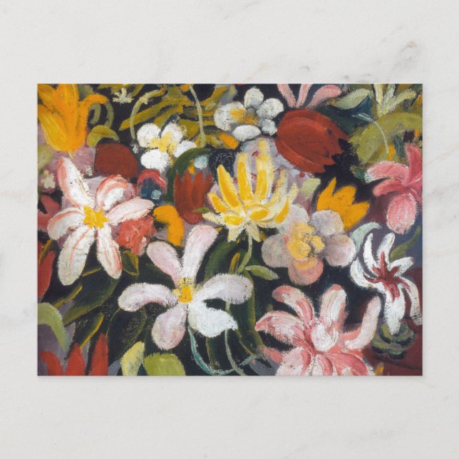 Carpet of Flowers | Auguste Macke | Postcard (Front)