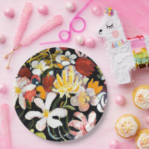 Carpet of Flowers Paper Plate