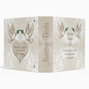 Carpeta de álbum de fotos de boda personalizada binder