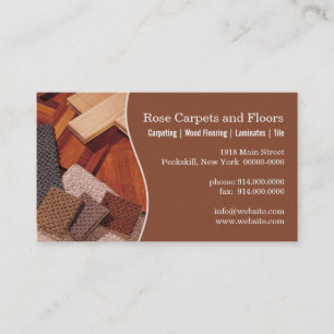 Carpets and Floors Business Card