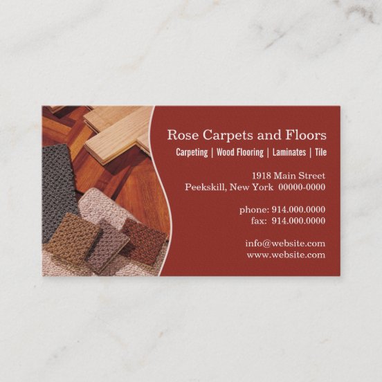 Hardwood Flooring Business Cards & Profile Cards Zazzle CA