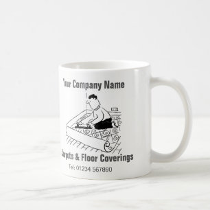 Carpets & Floor Coverings Cartoon Coffee Mug