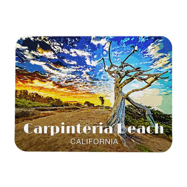 Carpinteria Beach Magnet (Horizontal)