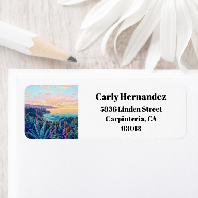 Carpinteria California Ventura Adresse de retour (En situation)