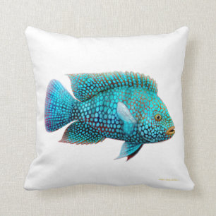 Carpintis Texas Cichlid Fish Pillow