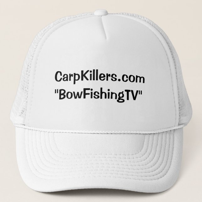 CarpKillers.com"BowFishingTV" Trucker Hat (Front)