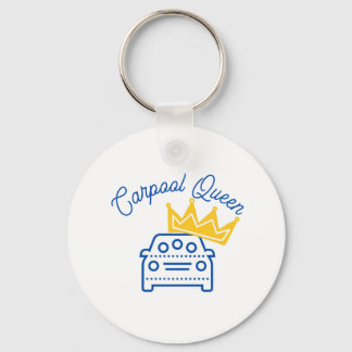 Carpool Queen Key-chain Keychain